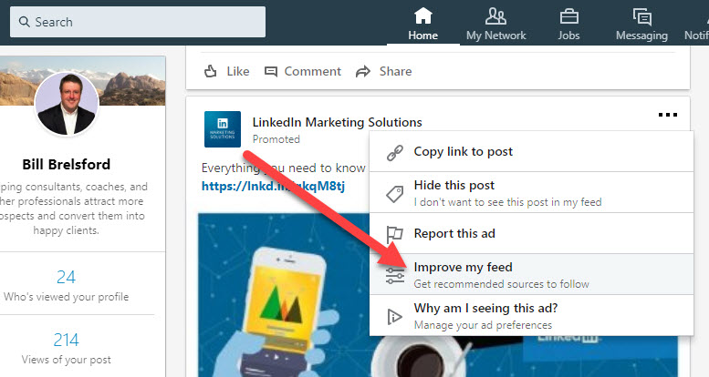 Finding LinkedIn Followers - Step 2